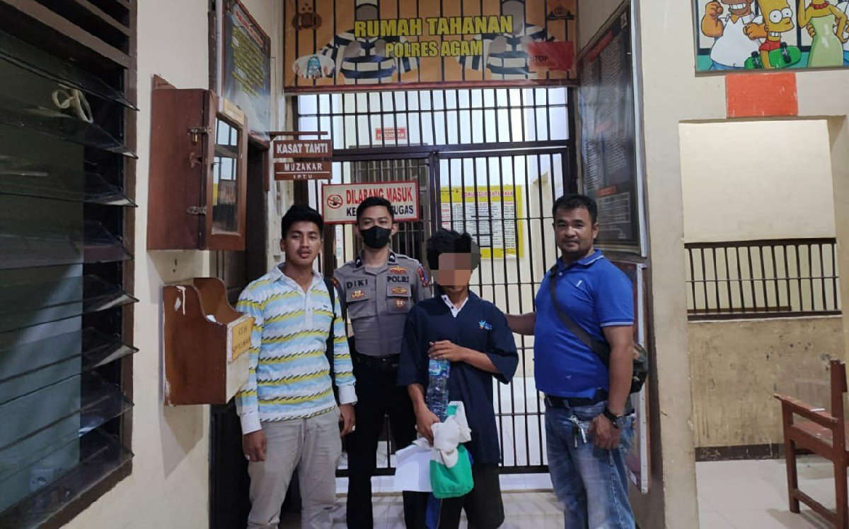 Curi Motor di Masjid, Pelakunya Sial Karena Motor Kehabisan BBM